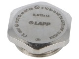 Capac de protecție M25 1,5 IP68 alamă nichel 29mm LAPP