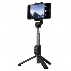 Selfie Stick Original Huawei Honor 2in1 Cu Functie Tripod Telescopic Cu Bluetooth Negru foto