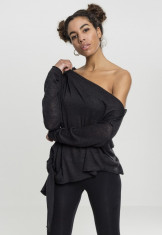 Ladies Asymmetric Sweater Urban Classics XS EU foto