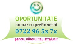 Numar usor Prefix Vechi - 0722.96.5x.7x - cartela Vodafone AUR Gold numere usoare speciale cu vechime deosebite si rare de pe vremea Connex