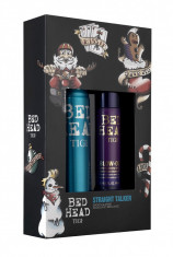 Set Tigi Bed Head Straight Talker, Crema modelatoare pentru stralucire foto