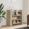 Dulap Gossi Stejar Sonoma 73.5x35x75 cm, Living, Lemn