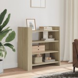 Dulap Gossi Stejar Sonoma 73.5x35x75 cm, Living, Lemn