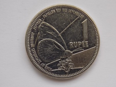1 RUPEE 2016 SEYCHELLES foto