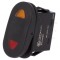Comutator Basculant SP3T ON-OFF-ON 21A/14VDC LED Negru
