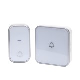 Sonerie Fara Fir SofiaCONCEPT&reg;, IP57, 36 Melodii, Alimentare Priza, 1 Receptor, White Silvery