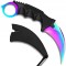 Cuțit pliabil Karambit Foxter CS:GO Claw, 19 cm, otel inoxidabil, clema agatare, multicolor
