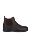 Geox ghete chelsea de piele U ANDALO barbati, culoarea maro, U16DDA 00045 C0720