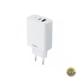 Incarcator Retea MaXlife MXTC-10-30AC 30W 3A 1 x USB-A - 1 x USB-C Alb