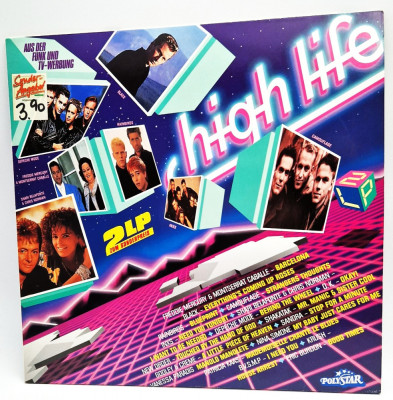 2 LP s Various &amp;lrm;&amp;ndash; High Life 1988 _ NM / VG+ _ Polystar Germania _ pop rock foto