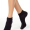 Șosete scurte (anklets) damă bumbac, Esli Classic 000 - Negru, 38-39 (25)