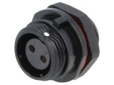 Soclu SP13 mamă PIN: 2 IP68 13A pentru montare pe panou