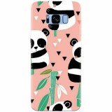 Husa silicon pentru Samsung S8, Baby Panda 001