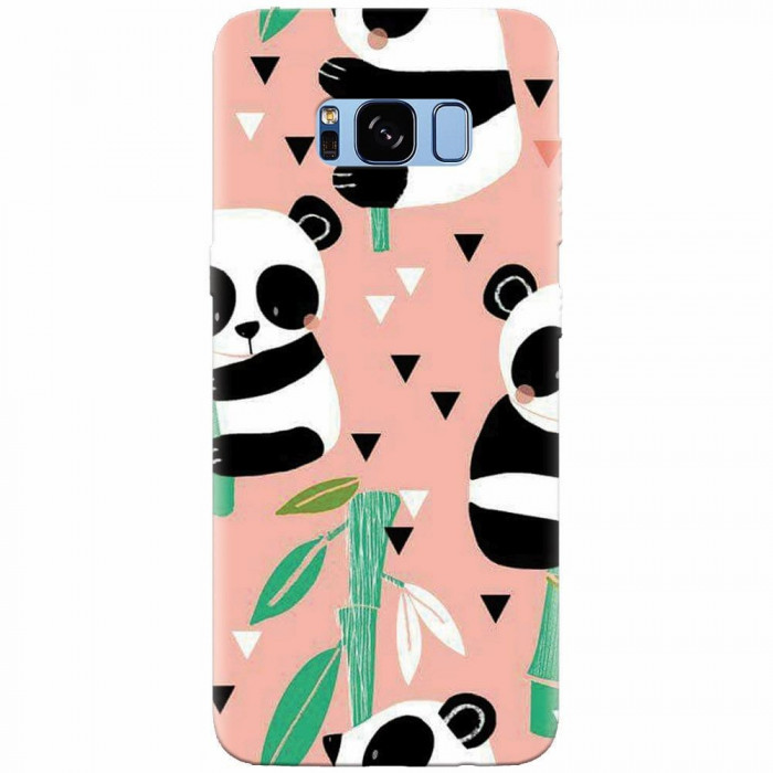 Husa silicon pentru Samsung S8 Plus, Baby Panda 001