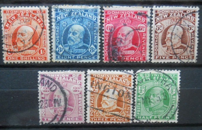 COLONII BRITANICE NOUA ZEELANDA EDWARD VII