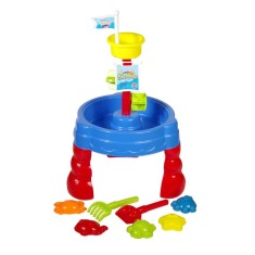 Loc de joaca pentru plaja Sand and Water Table, 7 accesorii incluse, tip castel foto