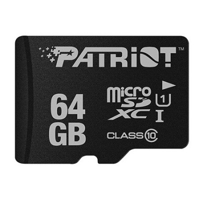 MICROSD CARD 64GB CLASS 10 PATRIOT foto