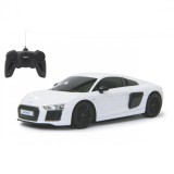 Masina cu Telecomanda Audi R8 Alb, Scara 1:24, Rastar 1:24