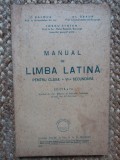 MANUAL DE LIMBA LATINA PENTRU CLASA A VI-A SECUNDARA - IORGU STOIAN