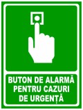 Indicator pentru buton de alarma pentru cazuri de urgenta