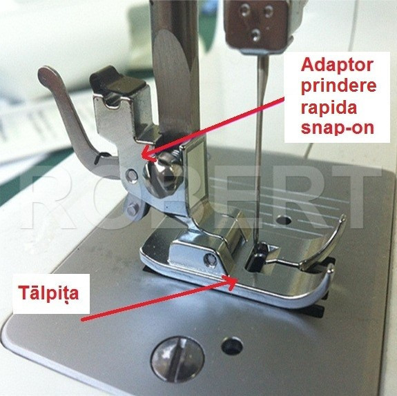 Adaptor snap-on piciorus prindere rapida pt masina de cusut Singer Brother  etc | Okazii.ro