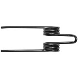 Arc deget pick-up pentru balotiera 9YK, L=190mm, l=65mm, fi 6mm, cu doua bobine si brate paralele