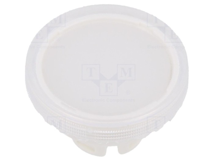 Lentilă transparentă plastic 22mm
