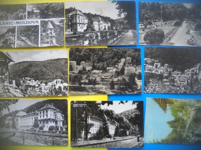 HOPCT LOT NR 79 SLANIC MOLDOVA -JUD - BACAU -9 CARTI POSTALE-RPR-CIRCULATE foto