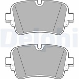 Set placute frana spate DELPHI, Audi A6 (C8), 2018-, A7 (4ka), 2017-, A8, 2017-, Q7 (4M), 2015-, Q8, 2018-; Skoda Superb III (3v3), 2015-; VW Touareg