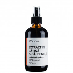 Ulei dupa epilare cu extract de catina si galbenele, 236ml, Sabio