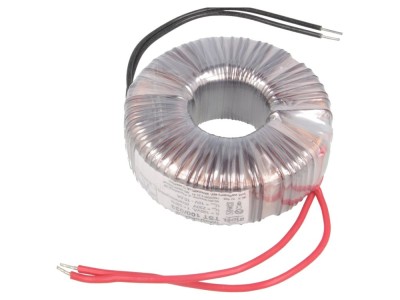 Transformator toroidal 100VA 230V 10V 10A cabluri foto