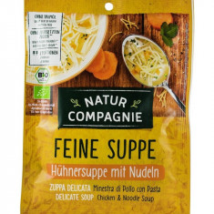 Supa Bio de Pui cu Taitei Natur Compagnie 40gr