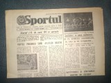 ZIARUL SPORTUL 16 IULIE 1984