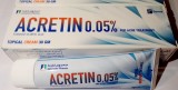 Cumpara ieftin ACRETIN Tretin 0.05%, 30 grame, crema riduri acnee vergeturi retinol melasma 03/2026