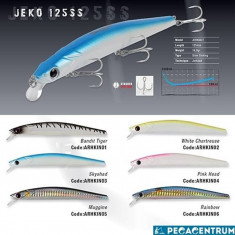 Vobler Jeko 125SS 12.5cm 16.8gr Bandit Tiger Herakles