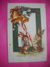 HOPCT 19570 FELICITARE PASTE !!! -STAMPILA / TIMBRU -AUSTRIA -CIRCULATA