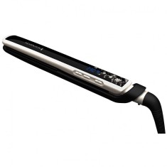 Placa de indreptat parul Remington S9500, Invelis ceramic, 235&amp;#186; C, Negru/Gri