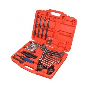 Trusa extractor rulmenti profesionala cu 3 cote, 21 piese foto