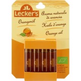 Ulei de Portocale Bio Leckers, 4x2ml, Eco, Presat la Rece, 100% Pur, Pentru Culinare si Aromaterapie