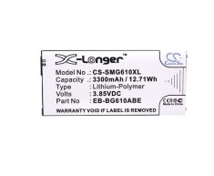 3,8V-3300MAH ACUMULATOR LI-ION EB-BG610ABE SAMSUNG