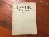 Revista Ramuri Drum Drept anul XIX nr 1 / 1 ianuarie 1925 !
