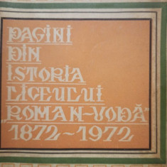 Nicolae Gr. Stetcu - Pagini din istoria liceului Roman-Voda (1972)