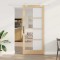 Ușă glisantă cu set de hardware 93x211 cm lemn masiv de pin