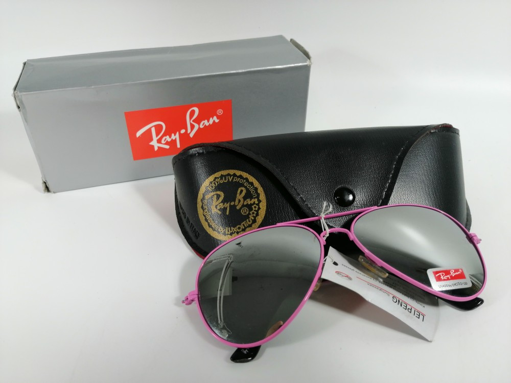 Ochelari RayBan roz, Aviator | Okazii.ro