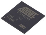 Microprocesor ARM926 0.9-1.1VDC 64kB SRAM SMD TFBGA324 AT91SAM9G45C-CU