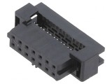 Mufă cablu-cablu/PCB mamă Milli-Grid 2mm PIN 14 IDC