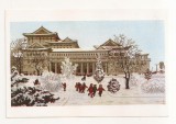 FA76 - Carte Postala - COREEA DE NORD - The Snow-clad Pyongyang Grand Theatre, necirculata