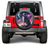 Sticker Auto &quot;Roata de Rezerva&quot; rezistenta la intemperii si raze UV, diametru 55 cm, Cod: AVX-RR02 FAVLine Selection