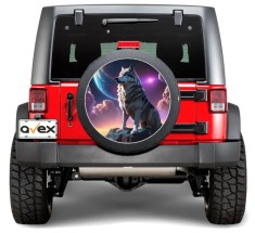 Sticker Auto &quot;Roata de Rezerva&quot; rezistenta la intemperii si raze UV, diametru 55 cm, Cod: AVX-RR02 FAVLine Selection