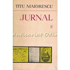 Jurnal II - Titu Maiorescu
